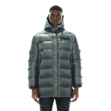 Load image into Gallery viewer, NYLON PUFFER 3/4 IN SILVER
