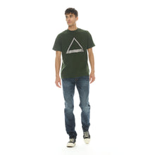Load image into Gallery viewer, TRIANGLE LOGO TEE IN BLACK FOREST
