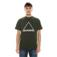 Load image into Gallery viewer, TRIANGLE LOGO TEE IN BLACK FOREST
