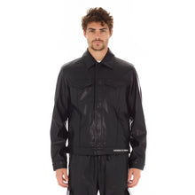 Load image into Gallery viewer, MK FAUX LEATHER JACKET IN BLACK
