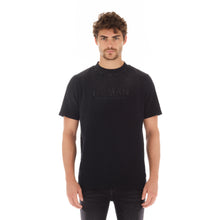 Load image into Gallery viewer, HVMAN BASIC LOGO TEE IN BLACK
