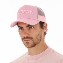 Load image into Gallery viewer, HVMAN MESH TRUCKER CAP IN CORAL
