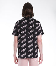 Load image into Gallery viewer, NOVELTY TEE REPEAT IN BLACK &amp; DUSTY PINK LETTERING
