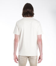 Load image into Gallery viewer, HVMAN BASIC LOGO TEE IN CREAM
