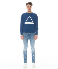 Load image into Gallery viewer, CREW SWEATSHIRT IN CLASSIC BLUE
