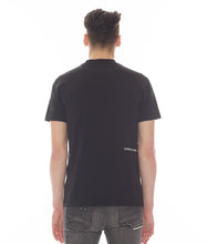 Load image into Gallery viewer, NOVELTY TEE WORLD HANDS IN BLACK
