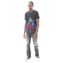 Load image into Gallery viewer, NOVELTY TEE &quot;VEINS&quot; IN BLACK
