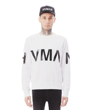 Load image into Gallery viewer, CREW NECK SWEATSHIRT IN WHITE
