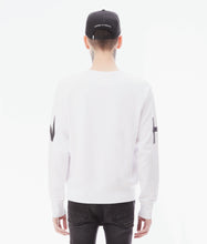 Load image into Gallery viewer, CREW NECK SWEATSHIRT IN WHITE
